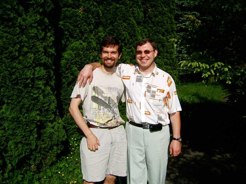Slava and I