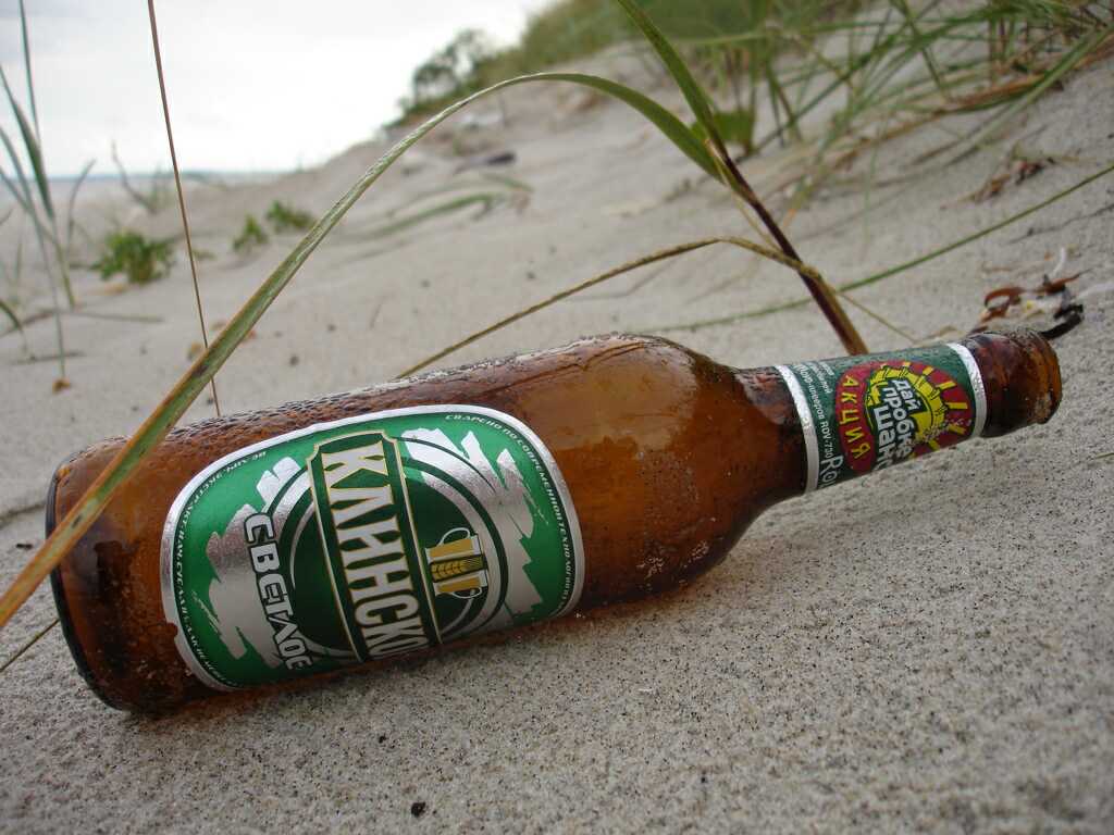 Beer on the beach