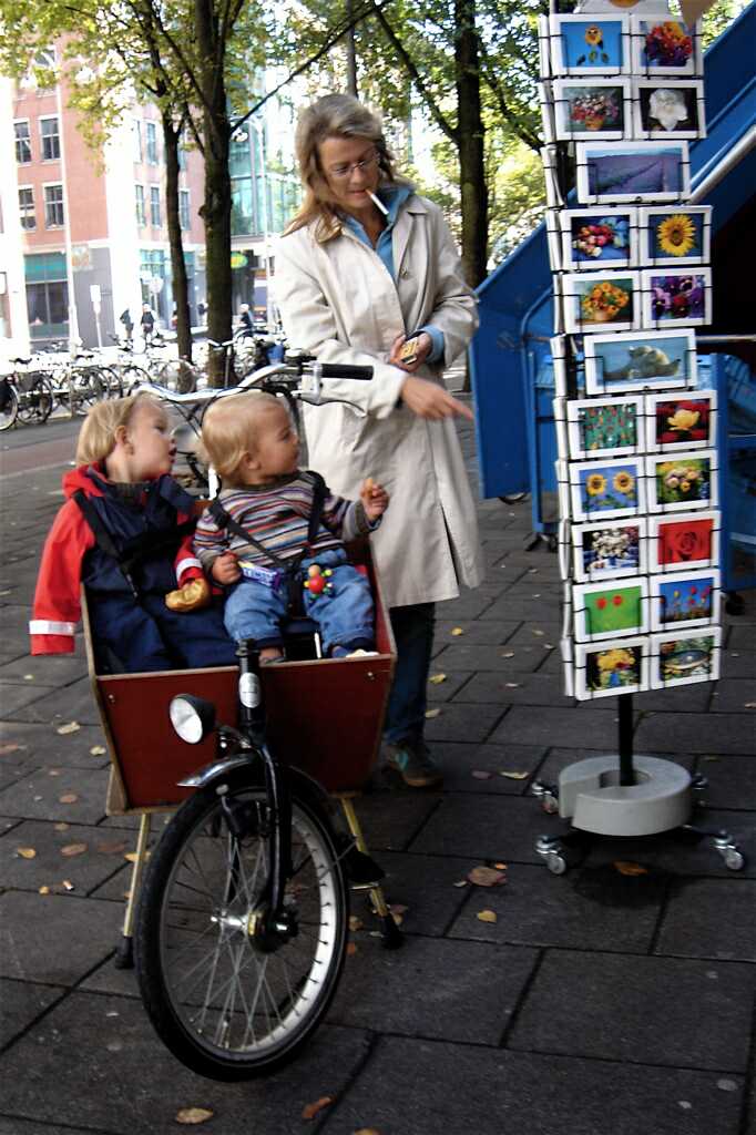 Mom and kids