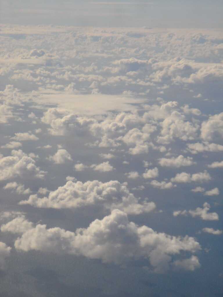 In the air