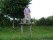Me on the milk stand