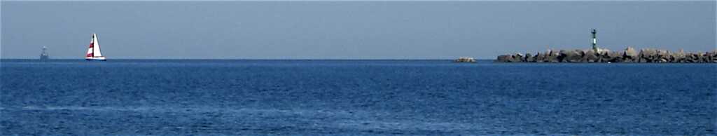 Small boat, big sea