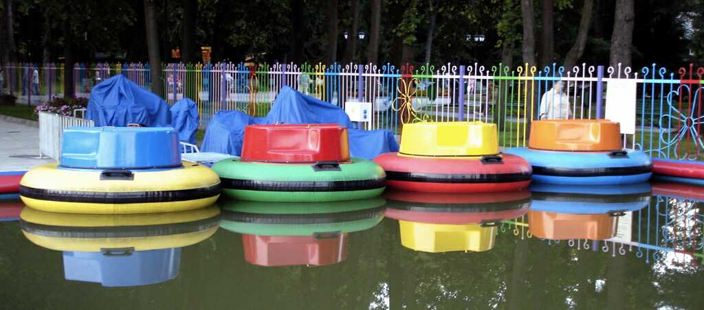 Kiddy bumper cars